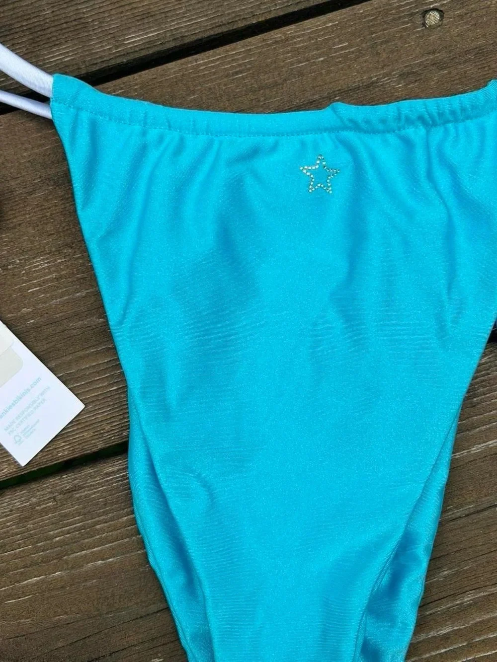NWT’s Frankie’s Bikini Tia Shine String Bikini Set